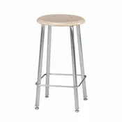12124 Virco 24 Inch Hard Plastic Classroom Stool