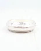 Arabella Bangle Bracelet Worn Silver