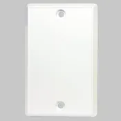 Blank Cover Plate - 2 Color Choices