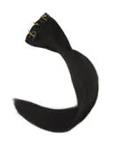 #1B Off Black Clip in Hair Extensions (#1B)