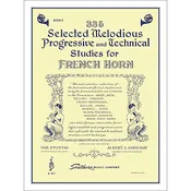 335 Melodious Progressive & Technical Studies Bk 2 for Horn (Pottag/Andraud)