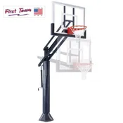 Attack II™ In Ground Adjustable Basketball Goal