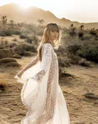 Tangier Cotton Lace Kaftan