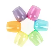 Acrylic Stemless Wine Glasses-Bright