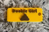 Dookie Girl Keychain