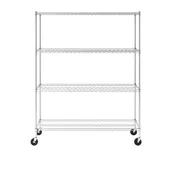 18" x 60" x 72" 4-Tier Wire Rack