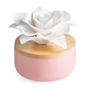 Airome Diffuser Rose Blush & 15 mL Peppermint Essential Oil