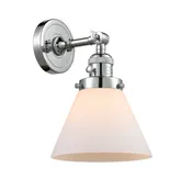 Innovations LED Wall Sconce in Polished Chrome from the Franklin Restoration collection - 203SW-PC-G41-LED