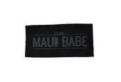 Black Classic Maui Babe Beach Towel