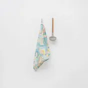 100% Lithuanian Linen Printed Kitchen Towel