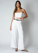 CARGO NOTCH WAIST PANT
