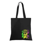 Black Tote Bag (Skull Logo)