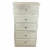 244416 - Sandy Beach NEW 5 Drawer Chest 24x16x44