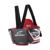 Alpinestars AK-1 Adult Body Protector-Blk/Wht/Red- FIA 8870-2018