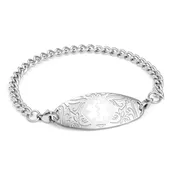 Lily White Stylish Bracelet-AA5163