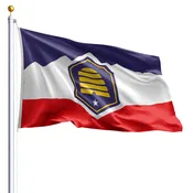 Utah State Flag – Small Batch (1 to 11 units)