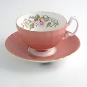 Wild Tudor Teacup &amp; Saucer Oban