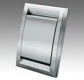 Central Vacuum Inlet Cover – Chrome