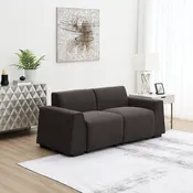 71 x 35.5 Inch Modern Linen Fabric Sofa Stylish Minimalist 2-3 Seat Couch Easy to Install