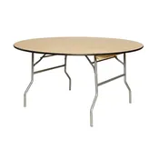 60″ Round, Folding Table