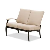 Belle Isle MGP Aluminum Cushion Right Arm Two-Seat Section