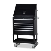 30 x 15 in. Steel Triangle Toolbox and 30 in. 5-Drawer Utility Cart Combo