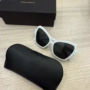 Dolce and Gabbana White Sunglasses