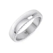 0.52CT Hidden Diamond Halo Band
