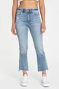 Daze Denim Shy Girl High Rise Crop Flare