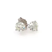 1.43 Carat TW Diamond Stud Earrings