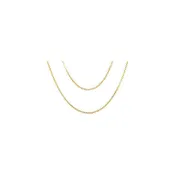 1.0mm > Chain > Diamond-Cut > Cable > Double-Strand