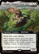 Abigale, Eloquent First-Year (Extended Art) [Lorwyn Eclipsed]