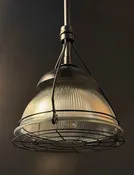 1940’s Holophane  Industrial Light Fixture Hi-Bay