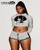First Love Yourself F.L.Y Girl Cropped Hoodie and Shorts