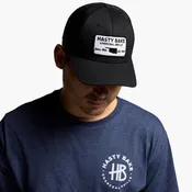 Hasty Bake Black Patch Hat