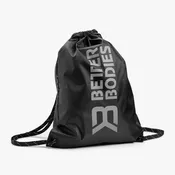 Better Bodies String Bag, BB Blk/Grey