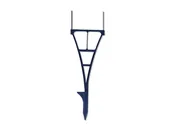 Spider Stake– Durable H-Wire Style Lawn, Turf & Yard Sign Stakes (Carton of 25)