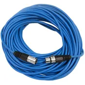 100 Ft XLR Microphone Cable - Blue