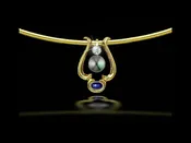 Black Pearl Necklace