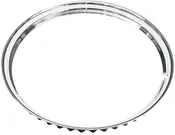 16" Smooth Trim Ring Each Steel Wheel Skinny Beauty rings Stainless Steel GM