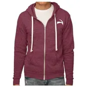 Original TriBlend Zip Hood - Garnet