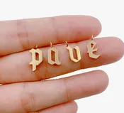 Gothic Initial Charm