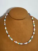 18 1/2 Splashes of Color Necklace by Don Lucas