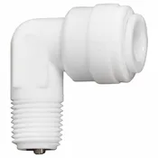 1/4-inch Quick Connect x 1/8-inch NPT Elbow CHECK VALVE Fitting for Membrane Housing