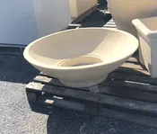 33″ Low Bowl – Round Smooth