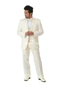 “Lux” Ivory Notch Lapel Tuxedo