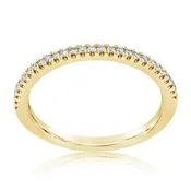 0.15 Carat Round Brilliant Cut Diamond Band