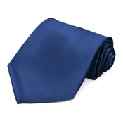 Admiral Blue Solid Color Necktie