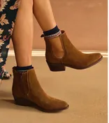 Penelope Chilvers Rove Suede Boot in Peat