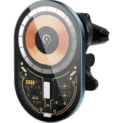 AC Vent Magnetic Copper Wireless Car Charger